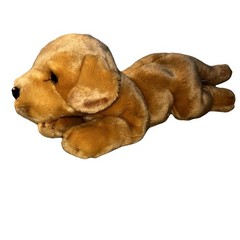 Russ Yomiko Classics Dog Yellow Lab Plush Stuffed Animal Lovey Bean Bag Toy