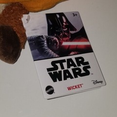 NEW Star Wars Wicket Plush 8″ Brown Ewok Stuffed Animal Toy Disney Lovey Gift