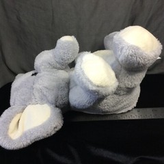 Floppy Elephant Plush Best Made Toy 9” Sitting Stuffed Animal Gray 2014