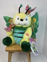 VTG Kids Of America Singing Butterfly Plush Shake And Shiver Critter 1999 RARE
