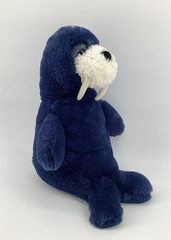Aurora Sluuumpy Da Walrus Plush Blueberry Blue Tusks 2021 Stuffed Toy Mammal