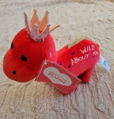 Dinosaur King Queen 11″ Plush Red Wild About You Stuffed Animal Love