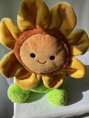 Sunny Sunflower Garden Bum Bumz Plush Kelly Toy 12″ Yellow Stuffed Large Fast Sh