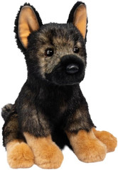 Chief German Shepherd Dog Plush Stuffed Animal | 15-Inch Long