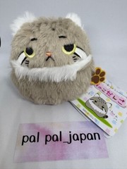 Pallas’s cat Sanei Boeki Dango friends plush toy Manul cat H/3in Neko Dang New