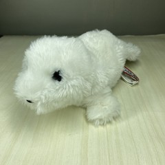 DOUGLAS Plush HARP SEAL PUP 9” Sprinkles Stuffed Animals Cuddle Toys #4001 White
