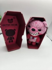 DEDDY BEARS Gutsy Bear 5” Plush Toy In Coffin New – Tape Busted On Back