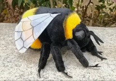Bumblebee Insect 8 Inch Stuffed Animal Plush Toys Toddler Doll Kids Gifts