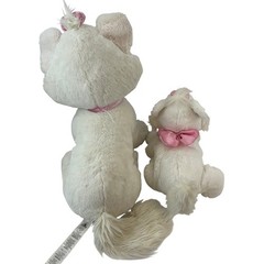 Disney Parks Marie Plush Lot Large Small Aristocats Cat Stuffed Animal Set