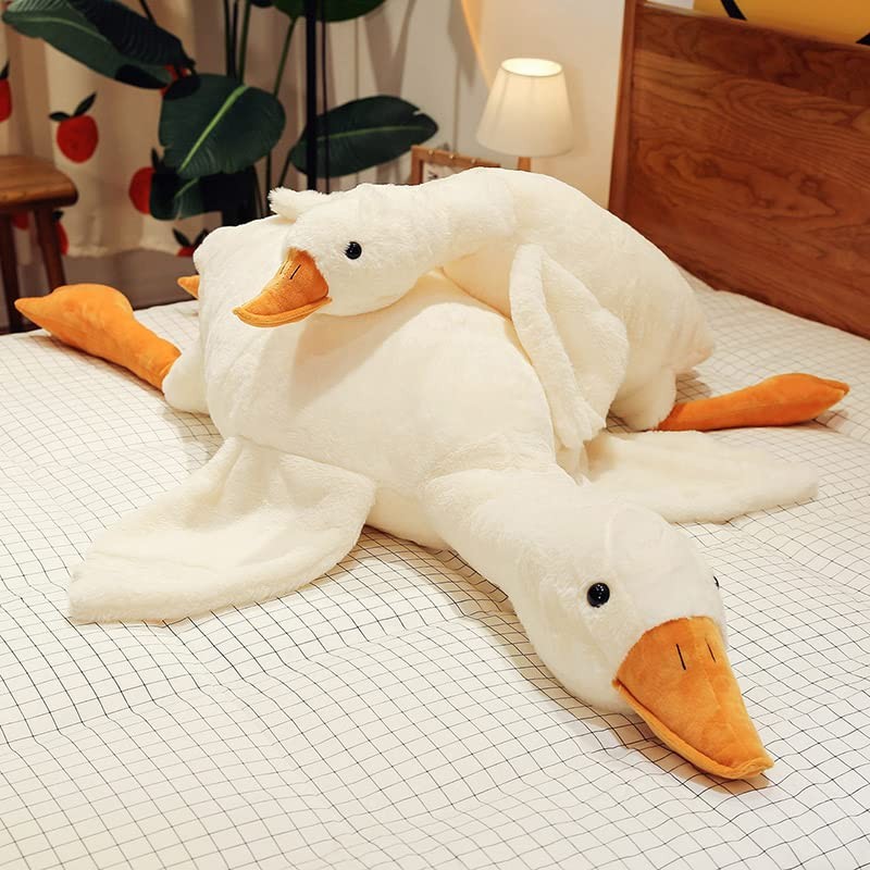 CottonStar Goose Stuffed Animal 20 Inch Cute Duck Plush Toy, 20 inches, White