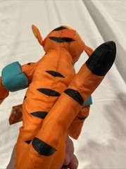 VTG Bath Time Disney Winne the Pooh TIGGER Plush Pool Water Nylon Stuffed Toy