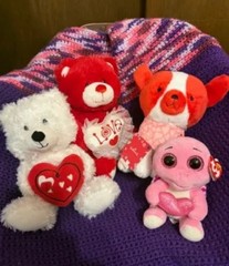 TY💕Turtle,K&K, Hallmark Bears🧸 VALENTINE’S DAY YOUR CHOICE !!! 15 💗 Plushies…