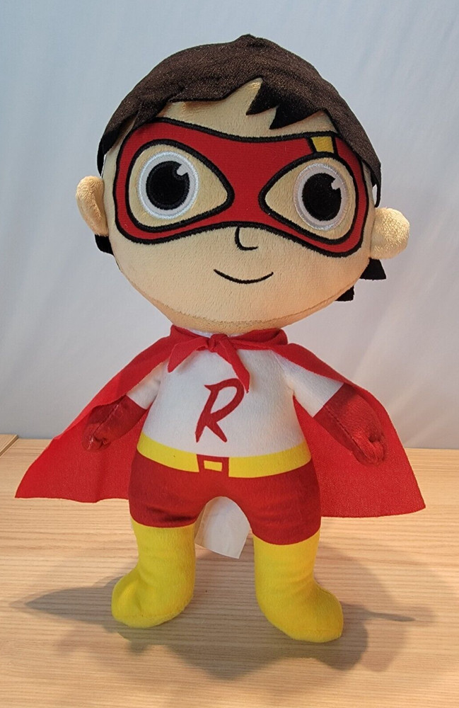 Ryan’s World Red Titan 18″ Pillow Buddy Super Hero Plush Stuffed soft