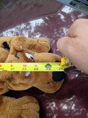 Scooby Doo 24” Talking Plush Hug Me Pillow Pal Laying Dog Untested