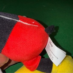 Disney Mickey Mouse Plush Stuffed Animal Classic Red Black Yellow Just Play