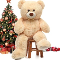 MorisMos Giant Teddy Bear Stuffed Animal 3 ft, 36 in Large Teddy Bear for Baby