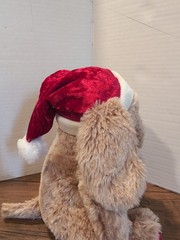 PetSmart Chance Christmas Dog Stuffed Toy Plush w/ Santa Hat Small 2025