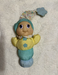 Playskool Gloworm Vintage Plush Doll Lullaby Toy 1993 Small 6-14in