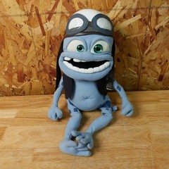 The Annoying Thing – Crazy Frog Plush Large Size 20″ Vintage GANZ – NON TALKING