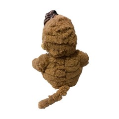 First Impressions Monkey Macy’s 8″ Plush Brown Ribbed Corduroy 2017 Stuffed Toy