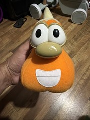 Veggie Tales Plush JIMMY the GOURD Orange Toy Fisher Price – NON Working