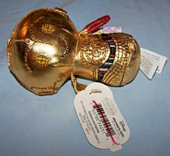 Hallmark Itty Bittys-Star Wars C-3PO Limited Ed. Plush w/paper tag-4 1/2 ” tall