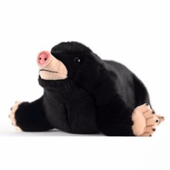 Mole Plush Animal – Black, 11.8″ Long, Mole Stuffed Animal Toy for Boys & Gir…