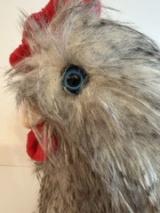 Walmart Way To Celebrate! 14” Shaggy Rooster Soft Plush Pre-Owned