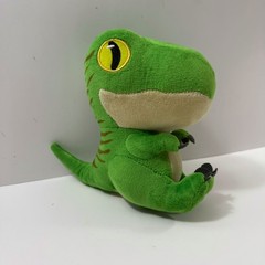 Jurassic Park World Plush Green Velociraptor Dinosaur Stuffed Animal 6” Toy