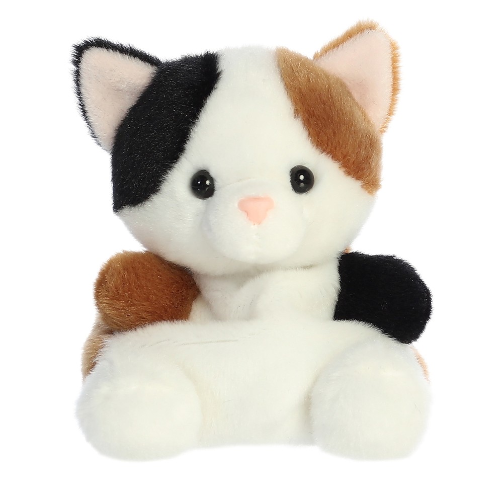 Aurora – Palm Pals – 5″ Peebs Calico Cat Adorable Stuffed Animal