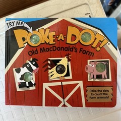 Melissa & Doug Poke-a-Dot! Old MacDonald’s Farm, Interactive 1 Ea, Multicolor