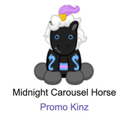 Webkinz Classic Midnight Carousel Horse Code Only Promo Kinz Virtual Pony Pet