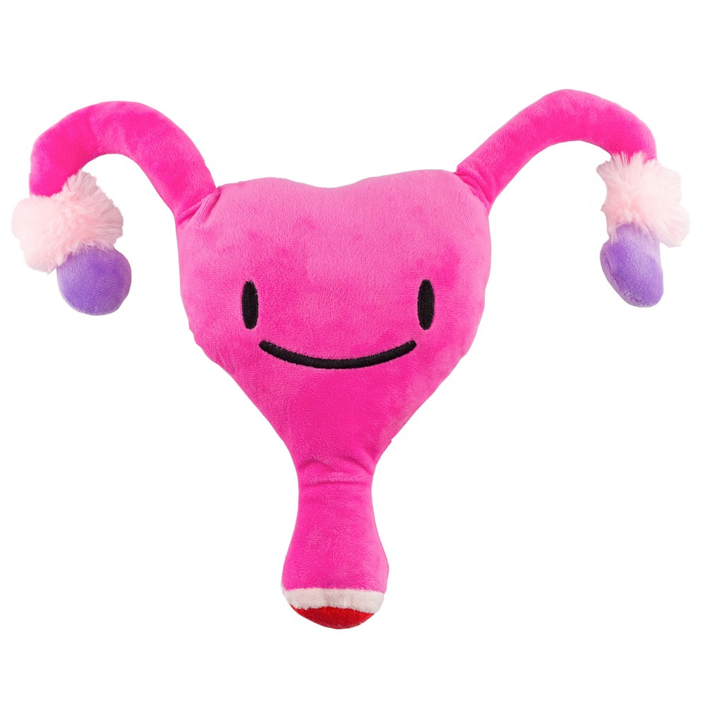 Ivy The Uterus Plush 12in, Stuffed After Surgery Gift for Women Toy