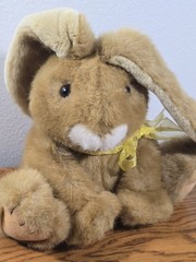 VTG 1993 PLUSH CREATIONS Floppy Ears Bunny RABBIT 10.5 Tall Easter Spring