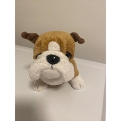 Ganz Webkinz Bulldog 9″ Stuffed Animal Plush Puppy Dog HM126 Brown Tan