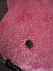 FAO Schwarz Pink Plush Guitar Pillow Rock & Glam Decorative Toy 16″x8″x4″