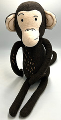 Target Pillowfort Monkey Plush Stuffed Animal Toy Decor Accent Brown 17″