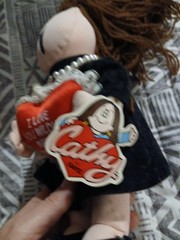 VTG 1982 Cathy Comic Strip Plush Rag Doll “Woman On The Move” Corduroy Pants
