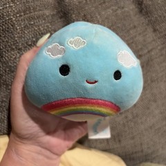 5” Squishmallows Vera the Sky Cloud Rainbow Claire’s Exclusive