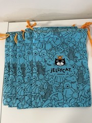 5 X AUTHENTIC Jellycat Dust Bag Small 7.5”*10.5 ” Storage Bag
