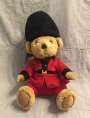 🧸Harrods Knightsbridge Royal Guard Teddy Bear Plush with Tag 🧸