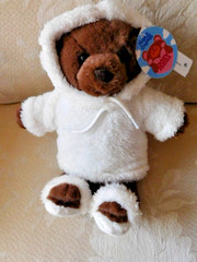 Hugs and Cuddles Cozy Friends 9.5″ Plush Bear W/ Comfy Hoodie UltraSoft
