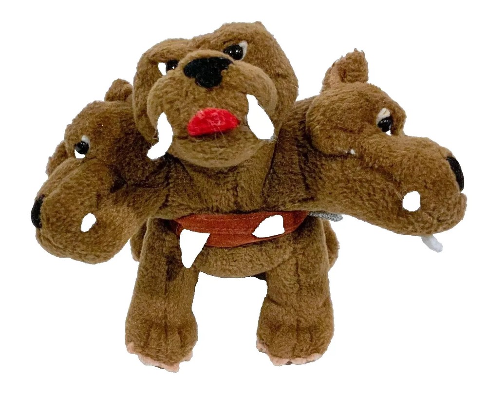 Plush FLUFFY Harry Potter 6″ GUND Toy 75405 Stuffed 3-Headed Dog