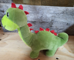 Nessie Lochness Monster Plush Toy – Scotland – Green – Small –