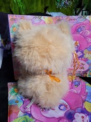 Liila 600% V2 Tea Time With My Girl Series Plush Orange Cat Campsis Easter Bunny