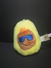 Good Stuff Funky Avocado Stuffed Toy 7 inch Plush, Has A Rip, See Pictures