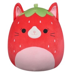 Original 12-Inch Olma Strawberry Cat – Official Jazwares Plush (Medium-Sized)