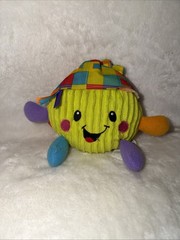 Interactive Battery Powered Smiley Plush that GIGGLES (in baby voice) WONDERFUL!