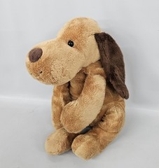 Chosun Puppy Dog Floppy Soft 16″ Plush Tan Brown 12″ Long- HTF!