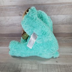 Mint Green Teddy Bear Plush Gold Heart Valentines Day Stuffed Animal Adventure